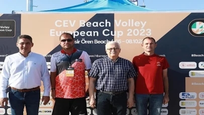 TVF Plaj Voleybolu Kulüpler Türkiye Şampiyonaları ve Balkan Şampiyonası Ören Plajı’nda Başlıyor