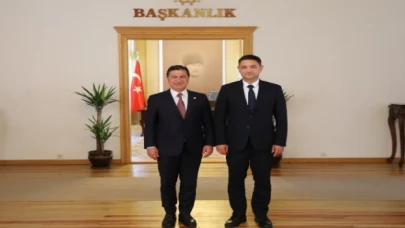 Ukrayna Antalya Konsolosu’ndan Başkan Aras’a ziyaret