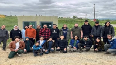Uzunköprü’de 22 göçmen yakalandı