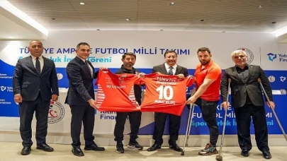 Yatırım Finansman Ampute Futbol Milli Takımına sponsor oldu