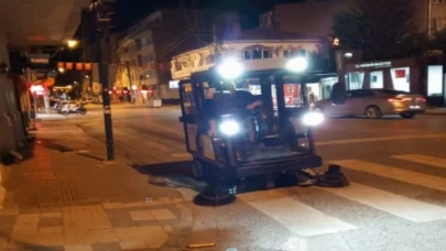 Yenişehir’de gece-gündüz temizlik mesaisi
