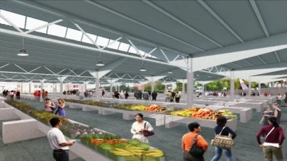 Yıldırım’da Bağlaraltı Pazar Alanı gün sayıyor