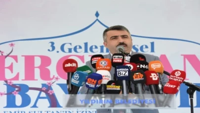 Yıldırım’da Erguvan Bayramı kutlandı