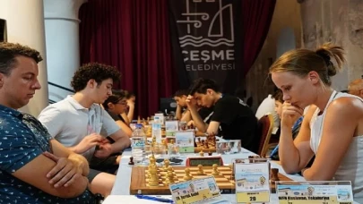 10. Çeşme Uluslararası Açık Satranç Turnuvası Başladı