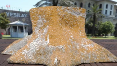 26 bin izmaritten ağaç heykel