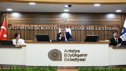 Antalya Büyükşehir Meclisi toplandı