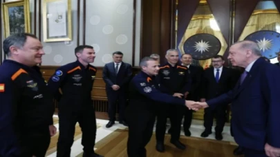 Ax-3 Uzay Misyonu mürettebatı Külliye’de