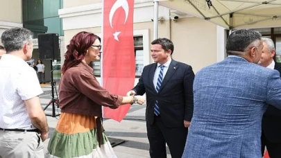 Başkan Aydın personel ile bayramlaştı