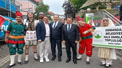 Başkan Aydın’dan Almanya’da kardeşlik köprüsü