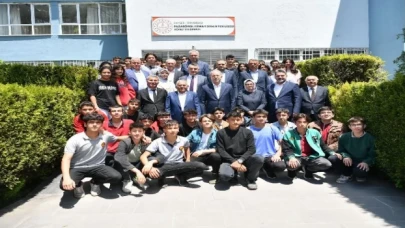 Başkan Büyükkılıç’a Pazarören Fen Lisesi’nden duygulandıran sürpriz