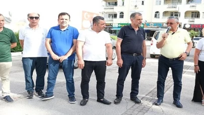Başkan Topaloğlu belediye personeli ile bayramlaştı