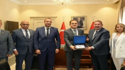 Başkan Topuz’dan Vali Akbıyık’a ziyaret