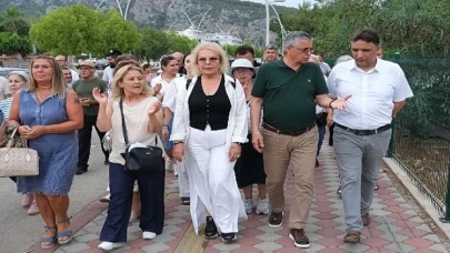 Beldibi halkından karavan kampı tepkisi