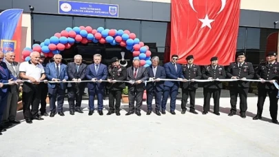 Belediye Başkanımız Mazlum Nurlu, Salihli Organize Sanayi Bölgesi’nde Jandarma Asayiş Noktası açılışına katıldı