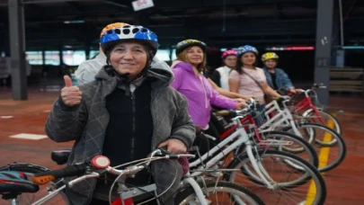 Beylikdüzü’nde “pedallar kadınlar için dönüyor”