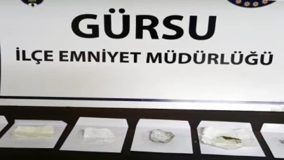Bursa Gürsu Emniyeti’nden uyuşturucuya geçit yok!