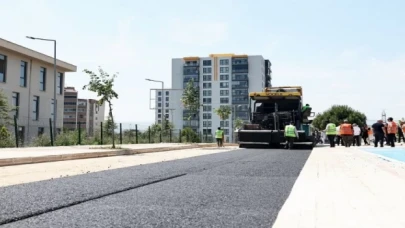 Bursa Nilüfer’de asfalt çalışmaları hızlandı