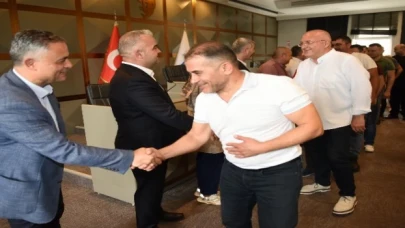 Bursa Yıldırım ailesi bayramlaştı