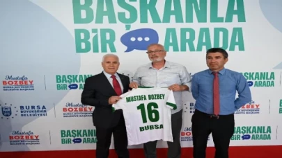 Bursalılar, Başkan Bozbey ile buluştu