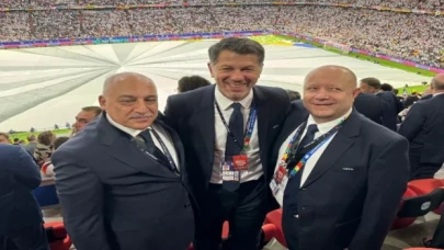 Büyükekşi, EURO 2024 açılışı öncesi FIFA ve UEFA başkanları ile buluştu