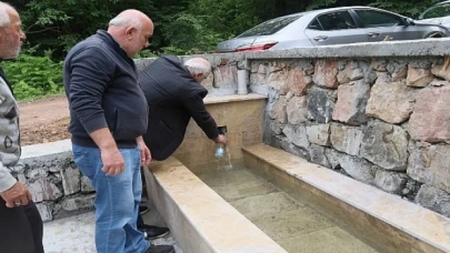 Büyükşehir, kırsal mahallelere çeşme yapıyor