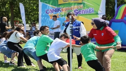 Canik’te Çocuklar Sporla Buluştu