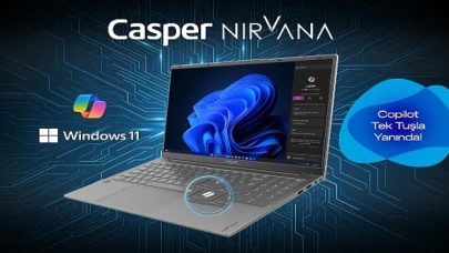 Casper Nirvana X600 dizüstü bilgisayarlarına Microsoft Copilot tuşu ekledi