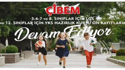 Çiğli Belediyesi’nin LGS ve YKS Kurs Kayıtları Devam