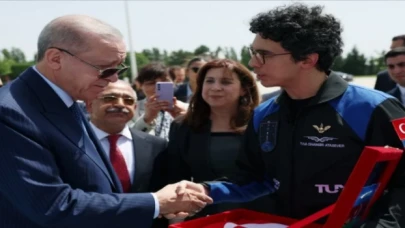 Cumhurbaşkanı Erdoğan, Türkiye’nin ikinci astronotu Atasever ile görüştü