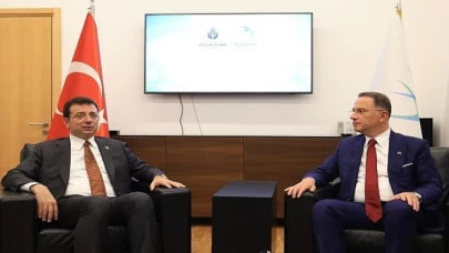 Ekrem İmamoğlu, Beylikdüzü Belediye Başkanı Mehmet Murat Çalık’a tebrik ziyaretinde bulundu