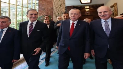 Erdoğan’dan Kurtulmuş’a ziyaret