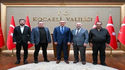 Gebze Trabzonlular Derneği’nden Kocaeli Valisi’ne ziyaret