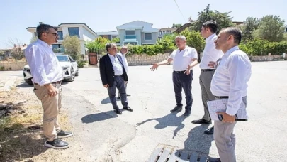 Güzelbahçe Belediyesi ve İZSU’dan Ortak Hizmet Hamlesi