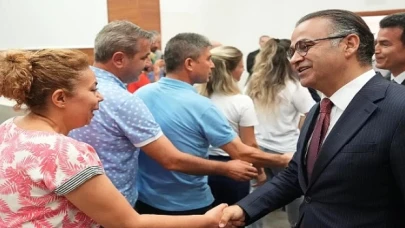 İzmir İl Milli Eğitim Müdürlüğünde Bayramlaşma Heyecanı