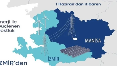 İzmir’den Manisa’ya temiz enerji