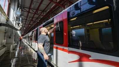 İzmir’in toplu ulaşım araçları tertemiz