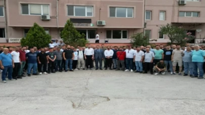 İzmit Belediyesi Fen İşleri ailesi bayramlaştı 