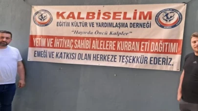 Kalbiselim Derneği bayramda kimsesizlerin kimsesi oldu