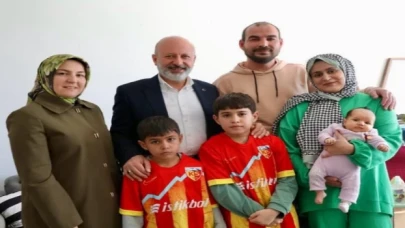 Kayseri Kocasinan’dan bebeklere ’hoş geldin’ hediyesi