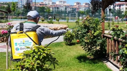 Keçiören Belediyesi yaz aylarının başlamasıyla sinek ve haşere oluşumuna karşı ilaçlama seferberliği başlattı
