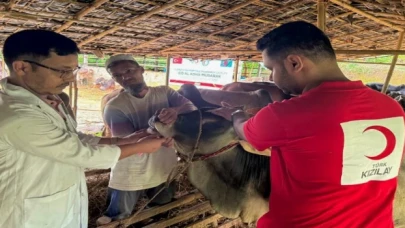 Kızızılay’ın yurt içi ve yurt dışında kurban kesimleri başladı