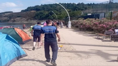 Kocaeli zabıtasından bayram mesaisi