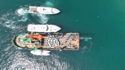 Kocaeli’de balıkçılığa yapay resif desteği... İlk resifler bırakıldı