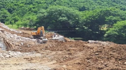 Kocaeli’nde Duraklı-Alihocalar köprüsü yapımı devam ediyor