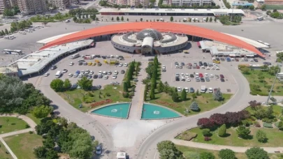 Konya Otogarı’nda bayram yoğunluğu