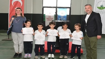 Küçük raketler sertifikalarını aldı