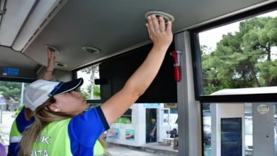 Manisa’da toplu ulaşımda serinlik denetimi