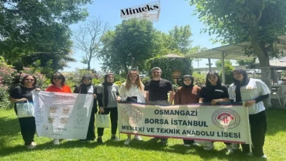 Minteks’e e-twinning projesi kapsamında ziyaret