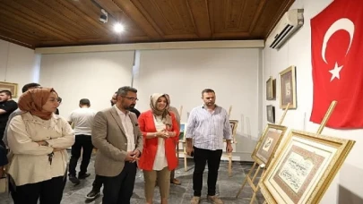 “Mühre” Tezhip Sergisi Kent Müzesinde Görücüye Çıktı