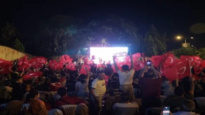 Nevşehir’de milli takım coşkusu yaşandı